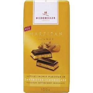 Marzipan Ginger Bar 3.5oz 12 Count  Grocery & Gourmet 