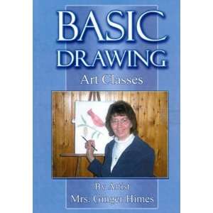   Basic Drawing Art Classes (Ginger Himes)   DVD Arts, Crafts & Sewing