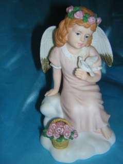 Homco Home Interiors Angelic Peace Angel Figurine  