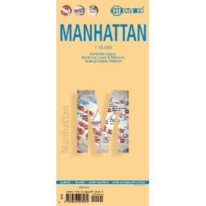   Laminated Manhattan Map by Borch (English Edition) [Map] Borch Books