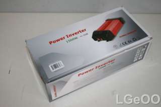 New Global America Power Inverter 1500W, USB 812887003278  