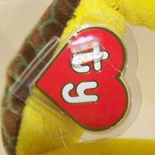 AUTHENTICATED SLITHER the SNAKE (1ST GEN HANG TAG) TY BEANIE BABY 