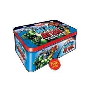    Marvel Universe Hero Attax Topps   Collectors Tin Toys & Games