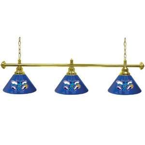 New Orleans Hornets NBA 3 Shade Billiard Lamp   60 inches   Game Room 