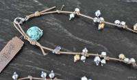 Lucky Brand Summer Beads Beaded Silver Gold Tone Necks Necklace Long 
