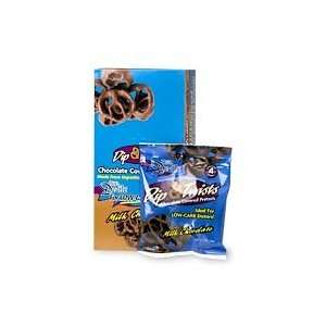  Pure De lite Dip & Twist Pretzels, Milk Chocolate 8ea 