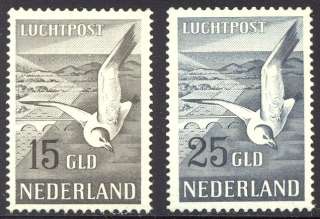 NETHERLANDS #C13 14 Mint NH   1951 Seagull Set  