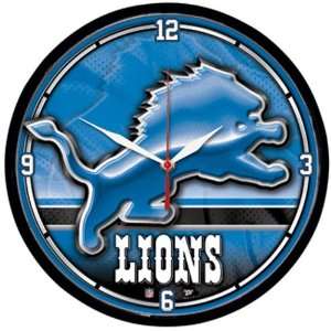  Detroit Lions NFL Round Wall Clock by Wincraft Sports 