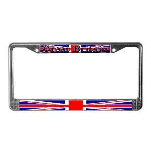  Great Britain British Flag Union jack License Plate Frame 