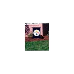 Pittsburgh Steelers Applique Embroidered Mini Window Or Yard/Garden 