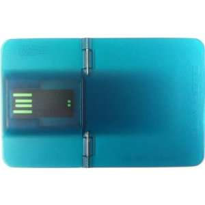    Ultra Thin Credit Card USB Flash Drive 4GB (Blue) Electronics