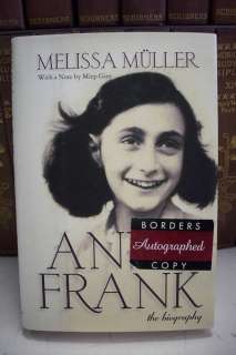 SIGNED First Edition ANNE FRANK The Biography *Illustrd  