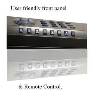 ch channel IR Security System with High Res. Camera  