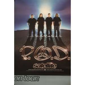  POD P.o.d. Satellite on Tour Promo Poster