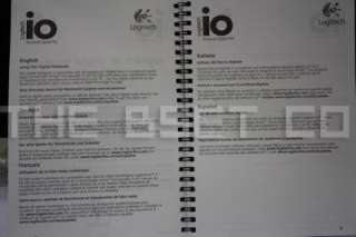 Original IO Digital Notebook For Logitech IO / IO2 Pen  