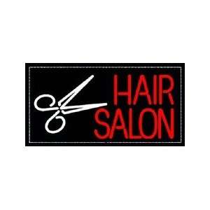 Hair Salon Backlit Sign 15 x 30