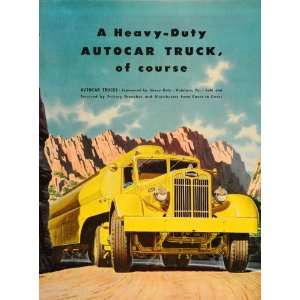   Tanker Truck Semi Ardmore PA   Original Print Ad