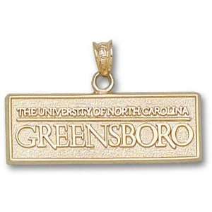  UNC Greensboro Spartans Solid 10K Gold THE UNIVERSITY OF 