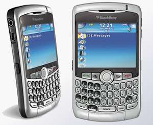 NEW unlocked BLACKBERRY CURVE 8310 GPS QWERTY silver SMARTPHONE 