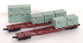 Containers can be loaded and unloaded