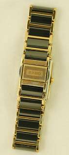 RADO Integral Jubile Ladies Watch Diamond Dial Gold Ceramic  