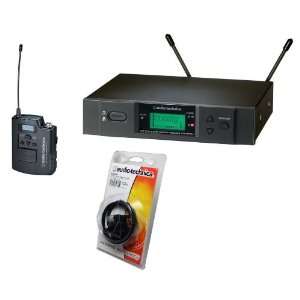  ATW 3110BI UHF Body Pack Wireless Microphone System with (1) ATW 