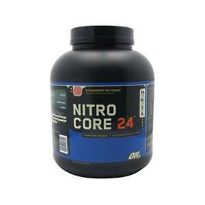  Optimum Nutrition/Nitrocore 24/Strawberry Milkshake/6 Lbs 