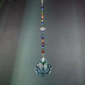  Crystal Suncatchers Color Beads 24% lead Crystal Chain 4.5 