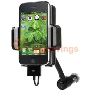 Universal Car  Radio FM Transmitter Charger Holder For Apple iPhone 