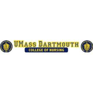  DECAL D UMASS DARTMOUTH COLLEGE OF NURSING WITH SEAL   15 