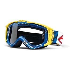 Smith Optics Blue Pastrana Signature Intake Sweat X Goggles with Clear 