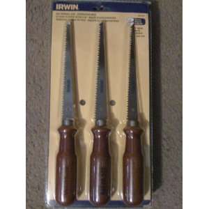  Set of 3   Irwin Jab/Drywall Saw   Contractor Pack 