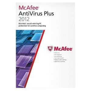  Mcafee  McAfee AntiVirus Plus 2012 1 Year 3 User 