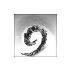  Black Dragon Spiral Ear Expander Piercing Jewelry Jewelry