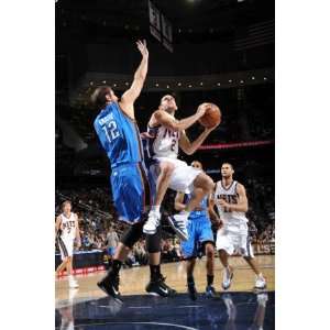  Oklahoma City Thunder v New Jersey Nets Jordan Farmar and 