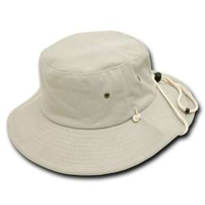 DECKY STONE Aussie Hat with Drawstring Boonie Hat CAP 