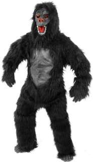 Dlx Adult Monkey Ape Gorilla Suit Mascot Costume  