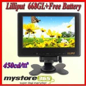 Lilliput 668GL, 7 inch touch screen display the 668 GL 70NP/C/T with a 