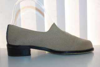DONALD PLINER Women GOLD Microfiber LOAFER Shoes Sz 7  
