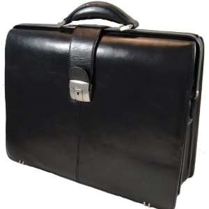  Passage2   Leather Mens Lawyers Briefbag Black Office 