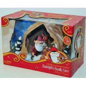   Rudolph the Red Nosed Reindeer Family Cave Talking Set Toys & Games