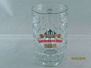 Dortmunder Union Bier Glass Stein Mug .3L Beer Germany  