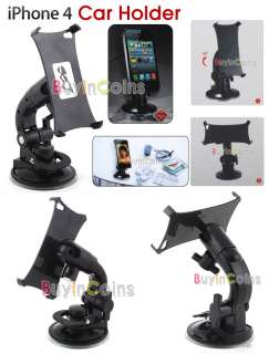 Car Kit Windshield Holder Mount for Apple iPhone 4 4G 4S 4GS  