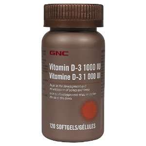  GNC Vitamin D 3 1000 IU