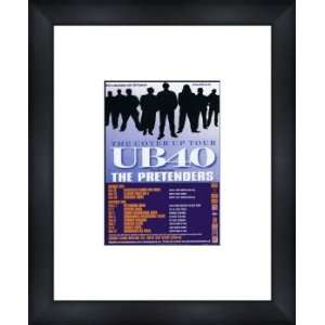 UB40 Cover Up Tour 2001   Custom Framed Original Ad   Framed Music 