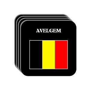  Belgium   AVELGEM Set of 4 Mini Mousepad Coasters 