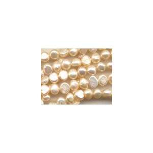  Peach Nugget Pearl Beads Arts, Crafts & Sewing