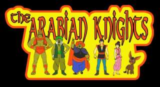 70s Classic Cartoon Arabian Knights custom tee  