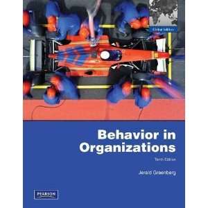    Behavior in Organizations. [Paperback] Jerald Greenberg Books
