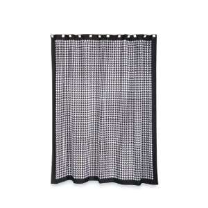    Blonder Home Accents Houndstooth Shower Curtain